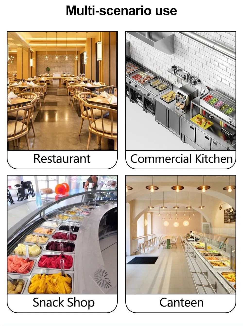 1/1 Stainless Steel Gn Container Lid with Notched