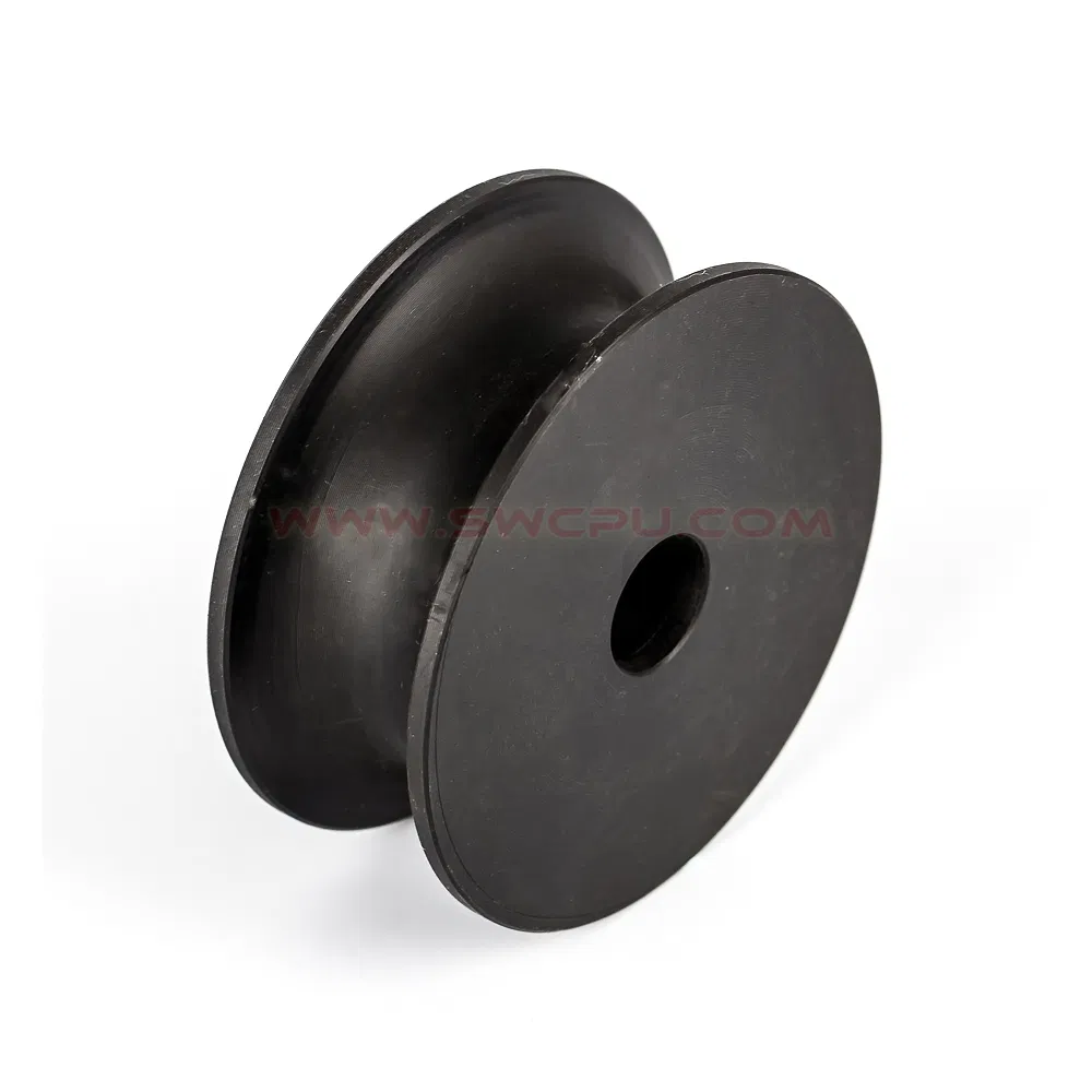 Custom Color Plastic Nylon Wheels by CNC Milling