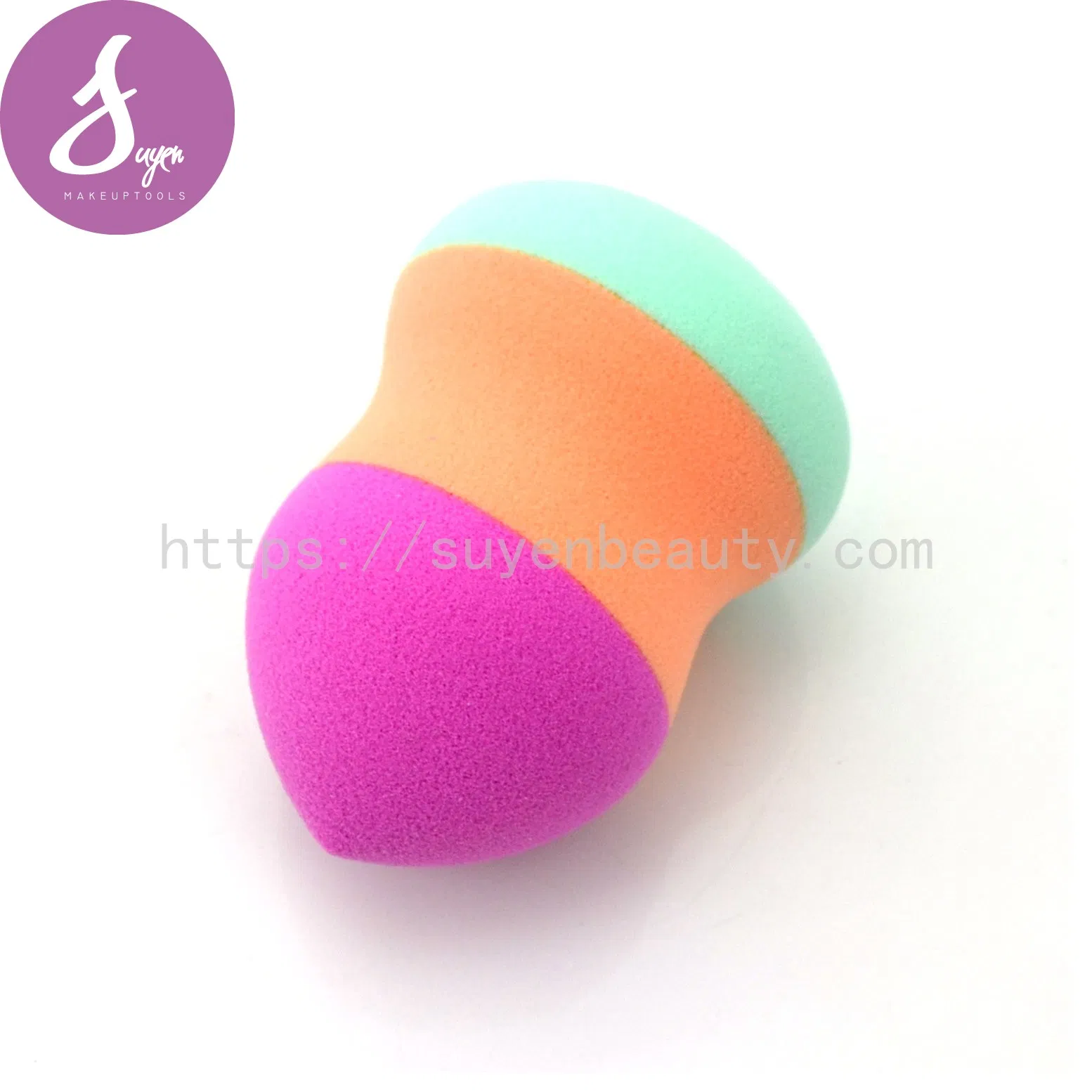Makeup Puff Colourful Fashion Powder Puff Foundation Sponge Non-Latex Sponge