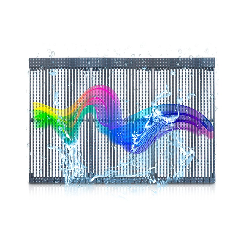 Transparent Outdoor Fixed P16-33 Video Wall LED Display Screen with EMC Certification