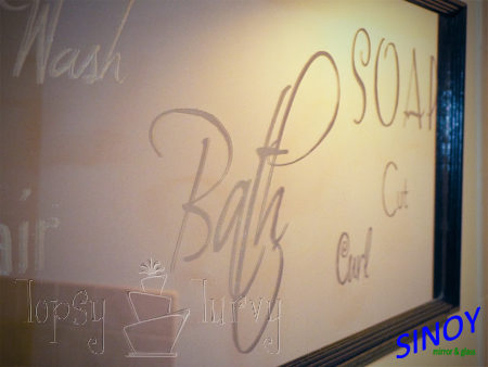 3mm to 19mm White Acid Etched Sandblasting Frosted Glass for Building Glass