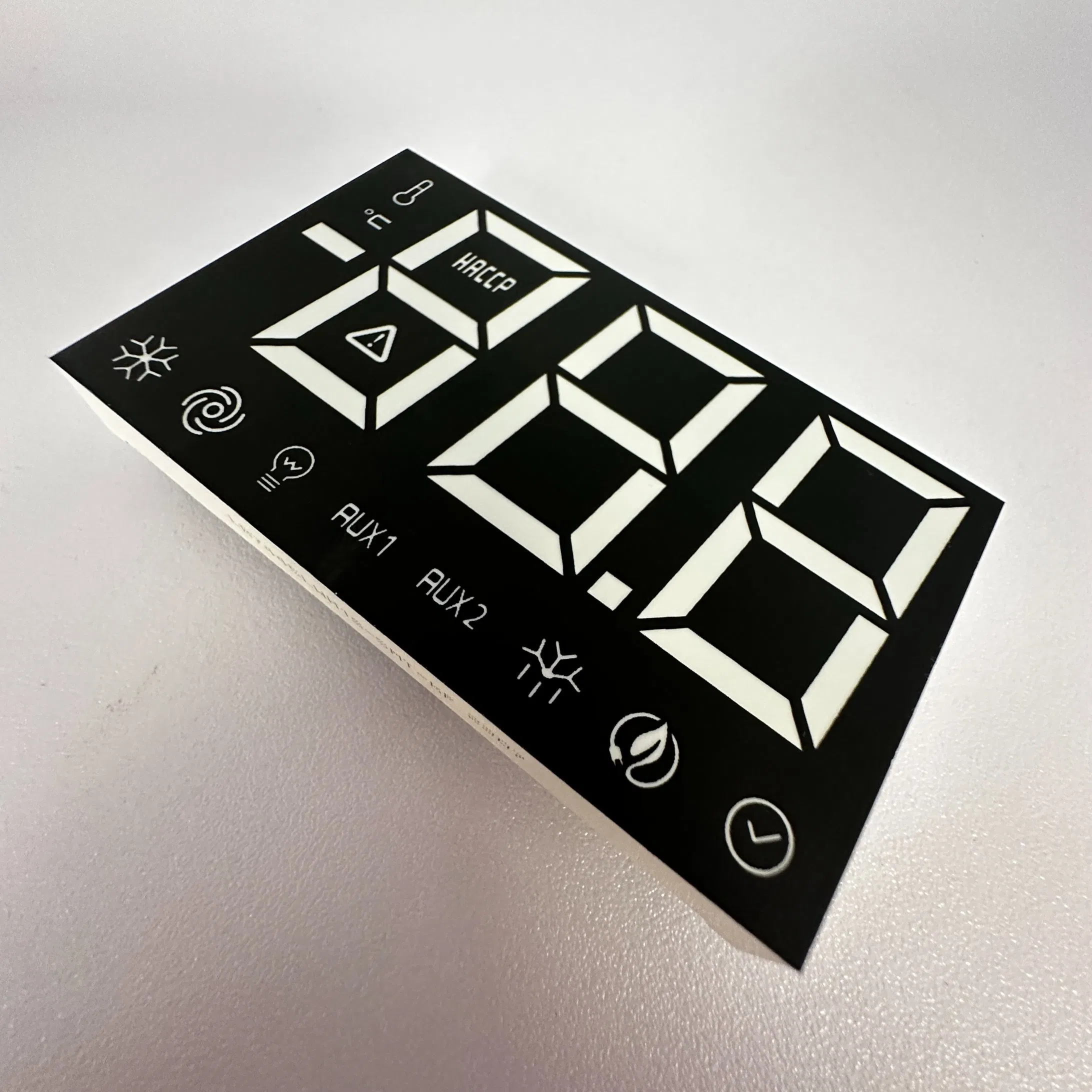 Customized White 7 Segment LED Display 3 Digit for Cold Room Refrigerator