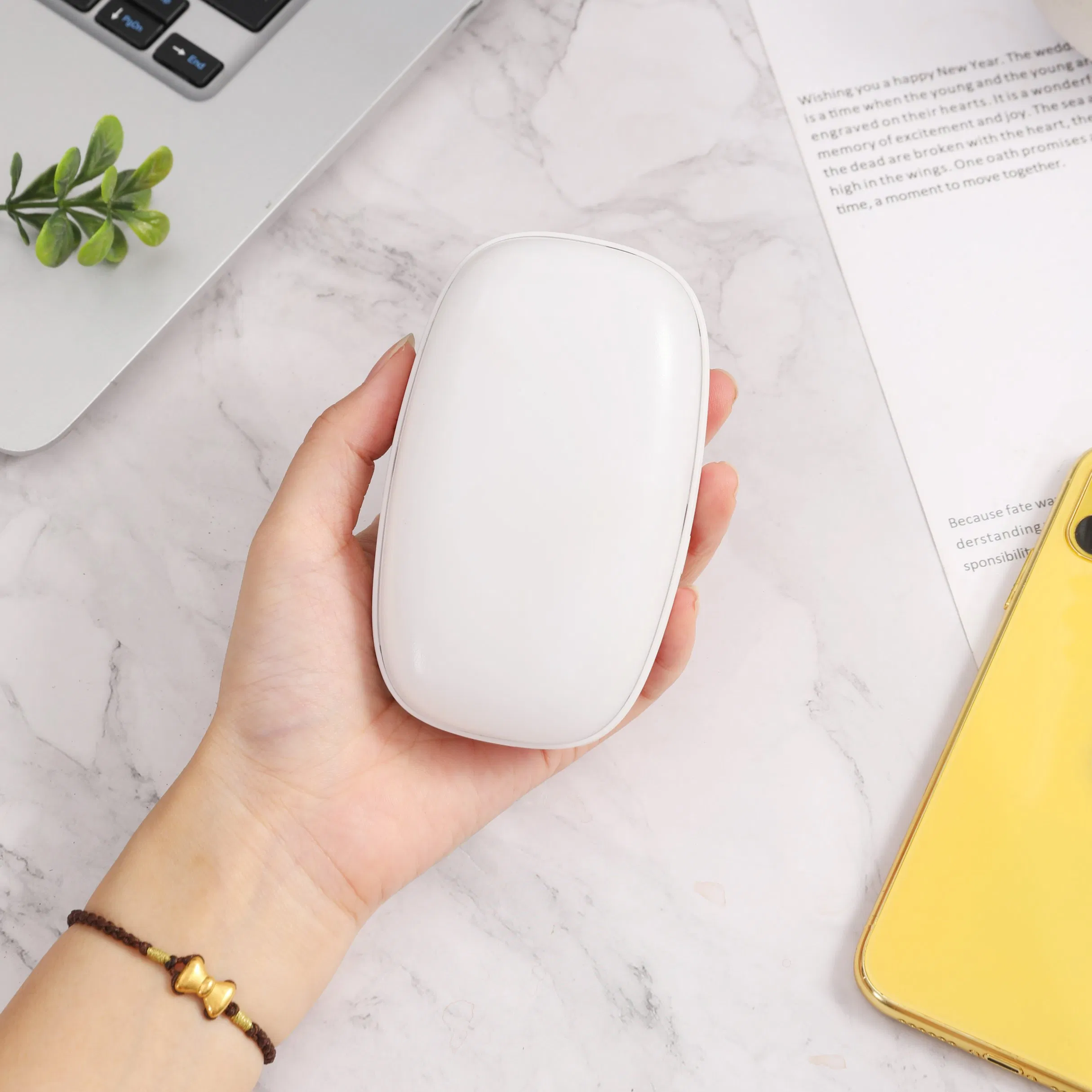 10000mAh Mini Portable Hand Warmer Power Bank Lamp Pocket Heater Mini Mobile Battery Charger