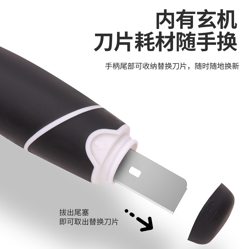 Long-Handled Plastic Scraper Cleaning Knife Putty Knife