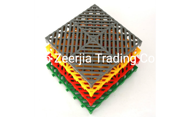 Модульный коврик для гаража 500x500 мм, ПВХ