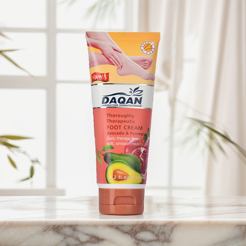 Daqan Skincare Moisturizing Nourishing Leg Repairing Heel Foot Cream with Avocado