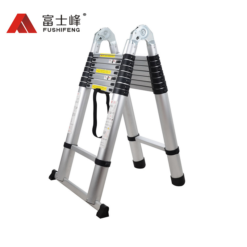 4.4m Double Side Extendable Telescopic Ladder by En131