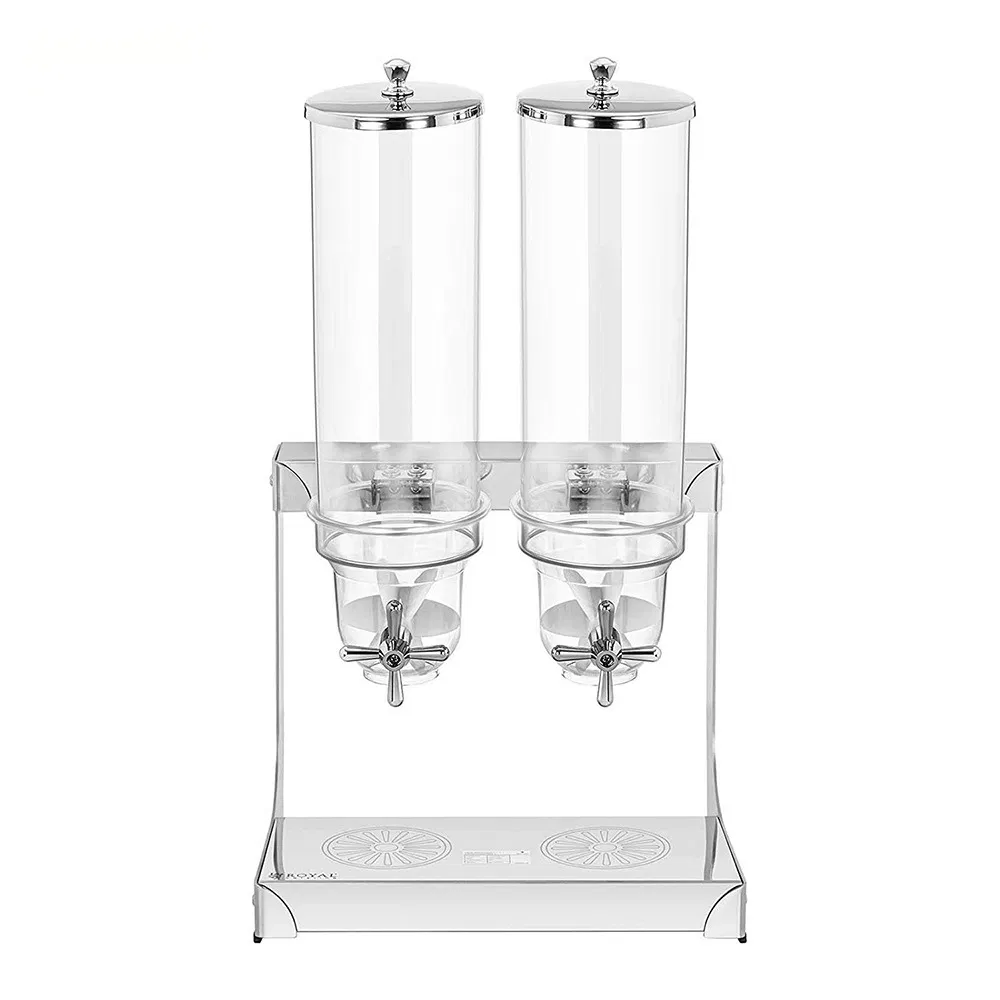 Win Tend Grain Dry Food Dispenser One Two Triple Tank Food Grain Volumetric Container