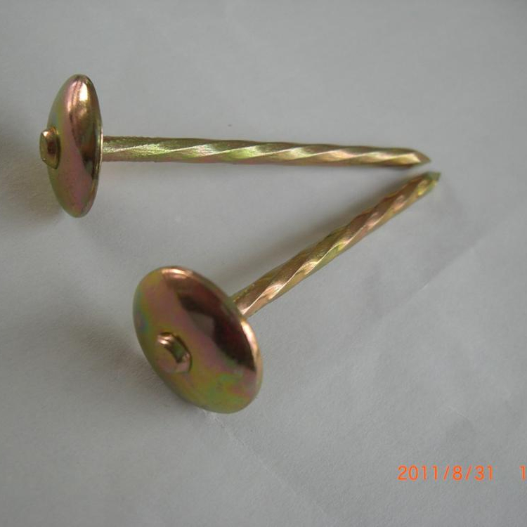 Roofing Nails Good Products with Rubber Washer Umbrella Head Roofing Nails