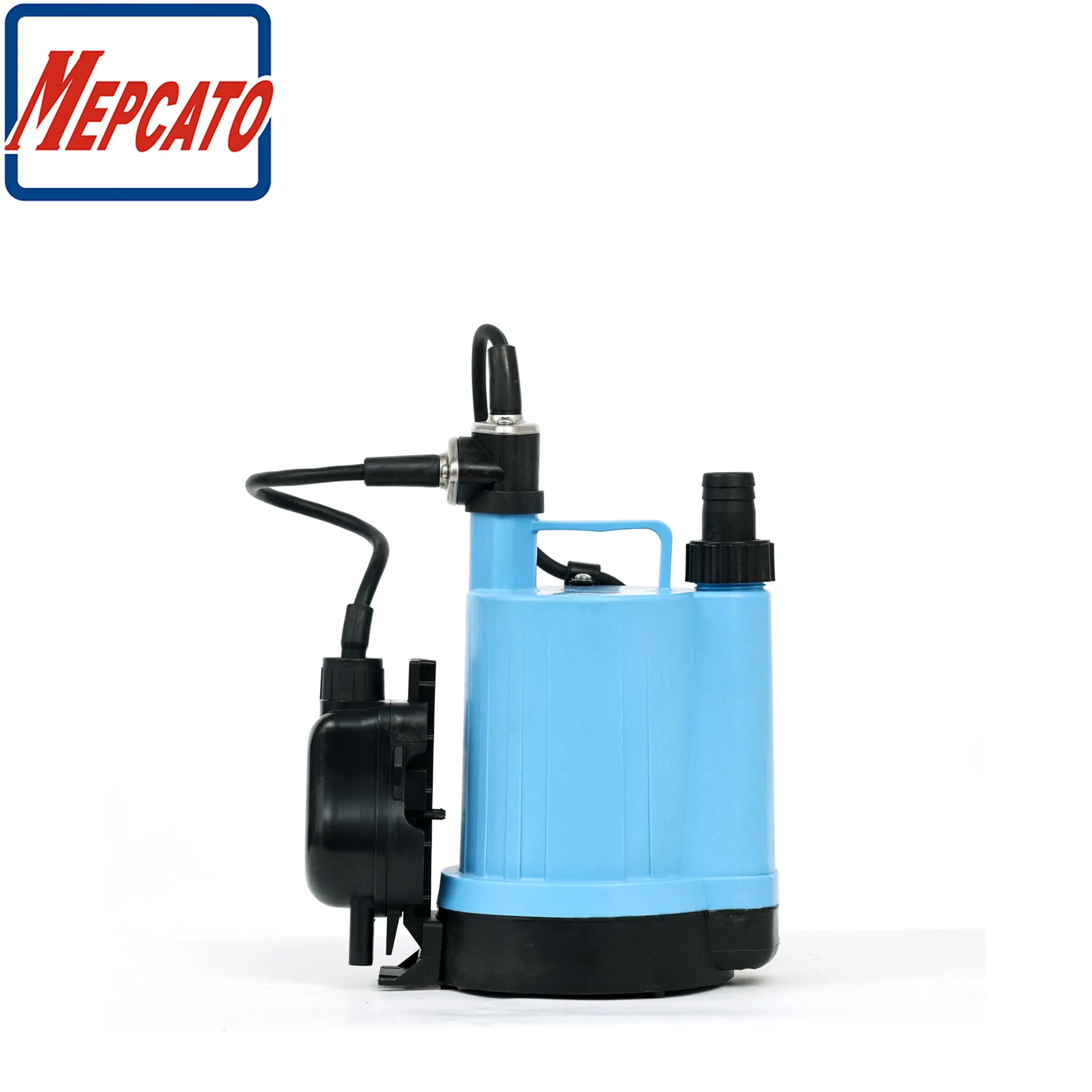 100W Low Level Dewatering Portable Small Electric Submersible Water Drainage Pump with Level Regulator for Tanks Sumps Construction Sites