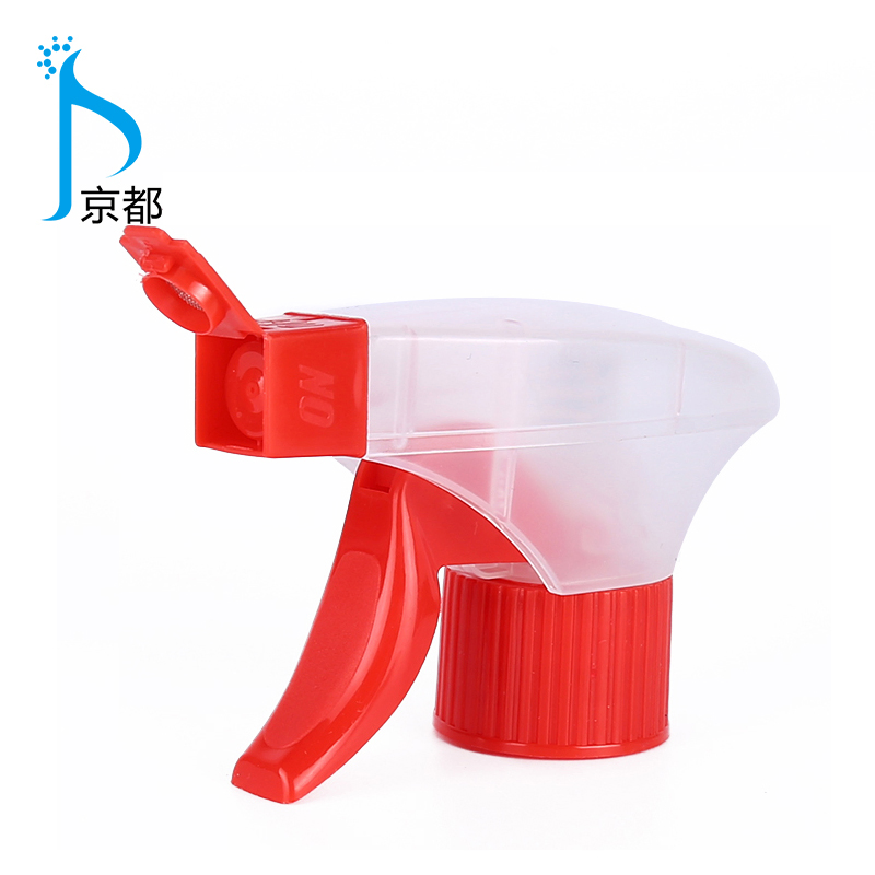 Foam Trigger Sprayer Nozzle Plastic Black Color 28 Trigger Sprayer