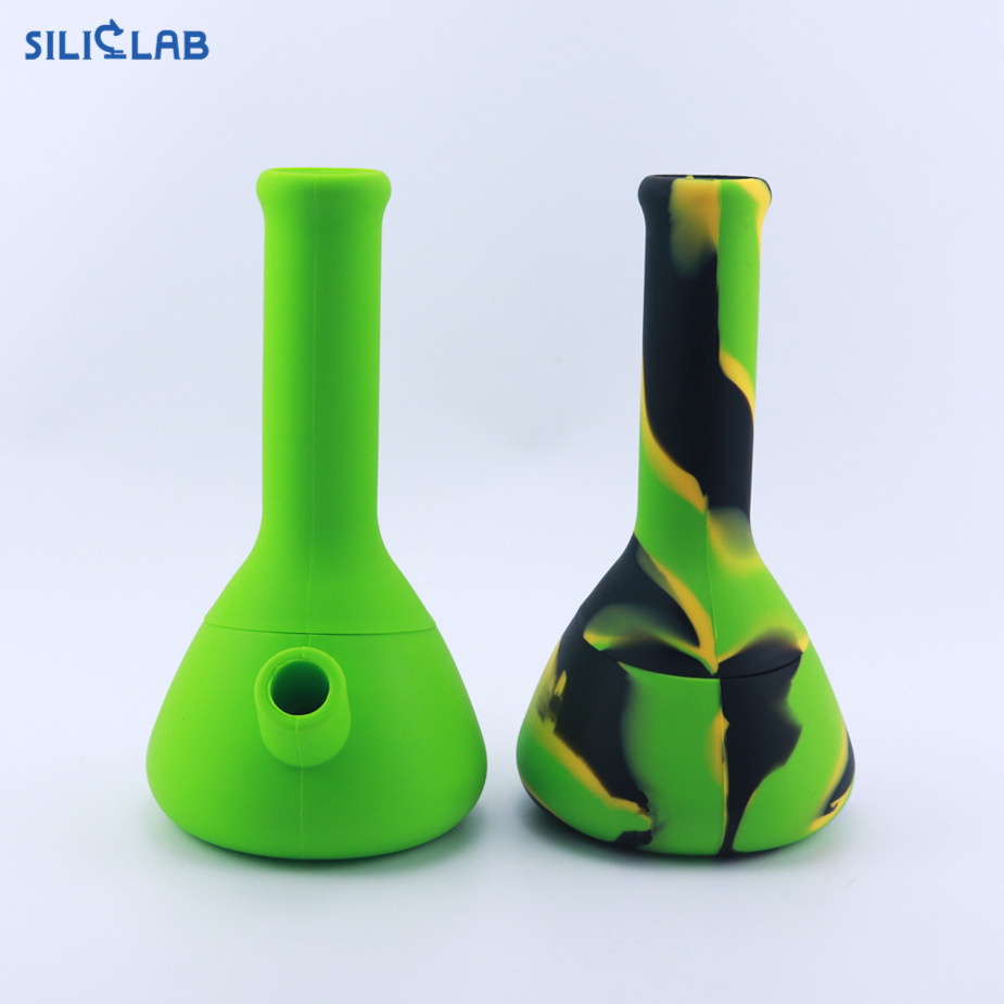 8.5' Height Beaker Base Silicone Smoking Tobacco Water Pipe