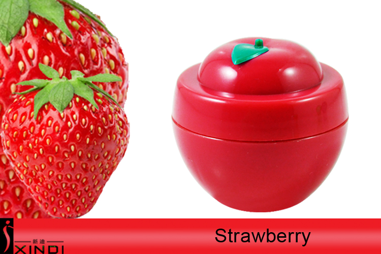 Cute Fruit Apple Shape Organic Vitamin E Lip Balm