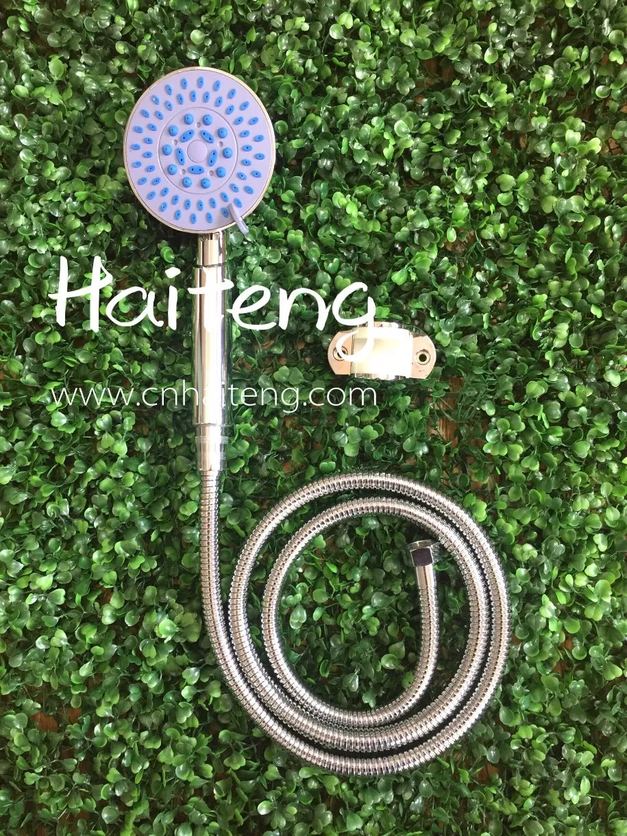 Chromed 5 Function ABS Showerhead and Hand Shower Combo