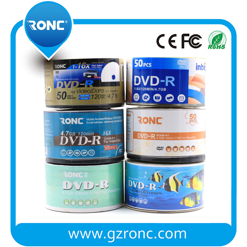 DVD-R диски 16X, 4.7GB, с логотипом оптом