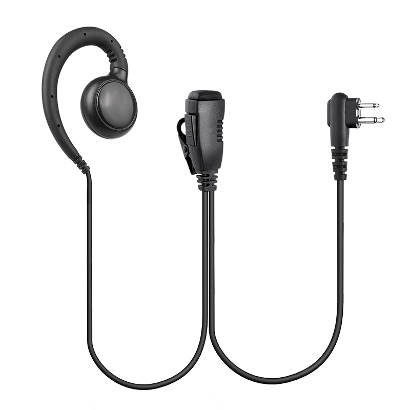 Raytalk C Shape Swivel Earpiece Custom Earpiece with Logo for Hytera S1 S1 Mini