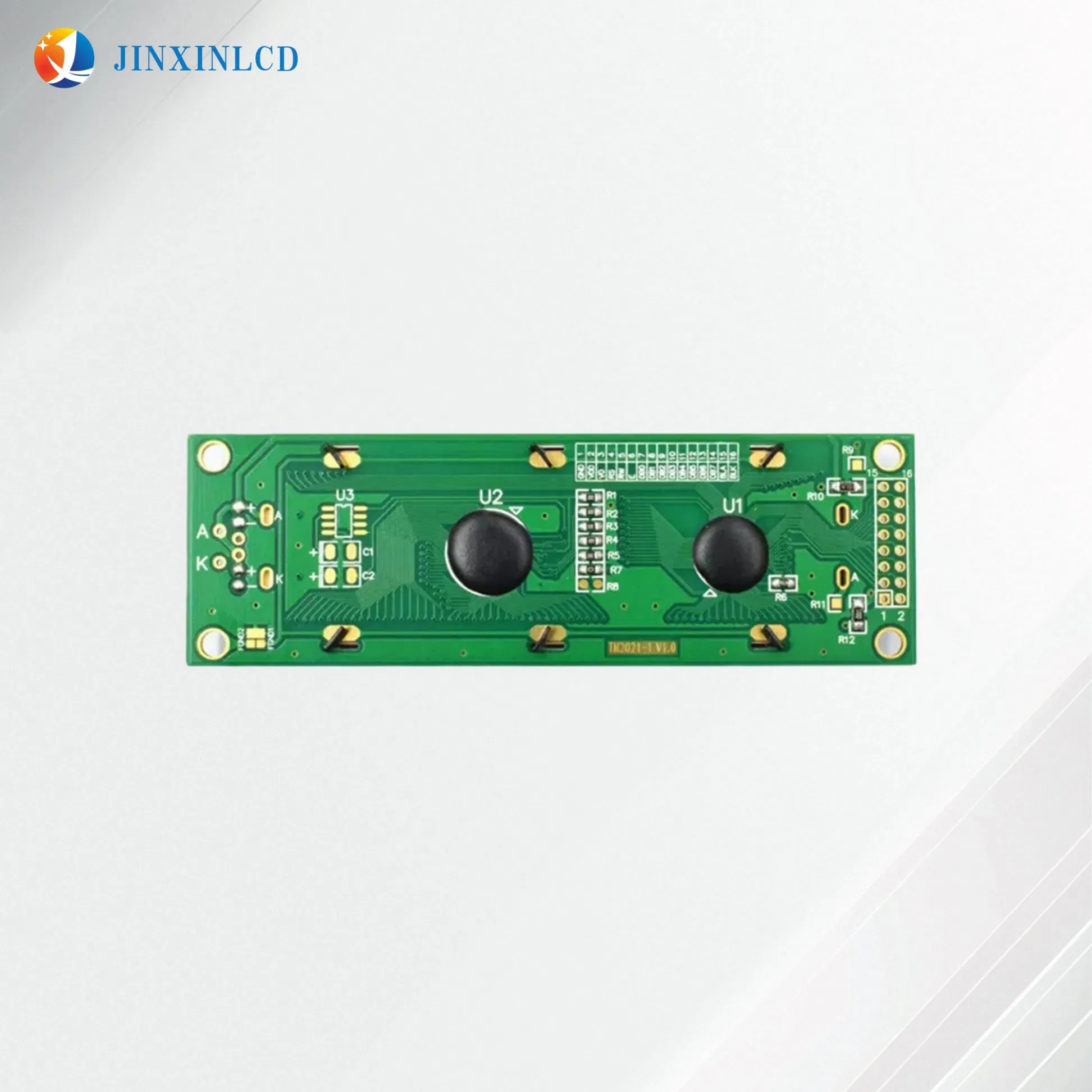 LCD 20X2 2X20 Character Customize 2002 LCD Display with View Area: 82.8X18.4 mm