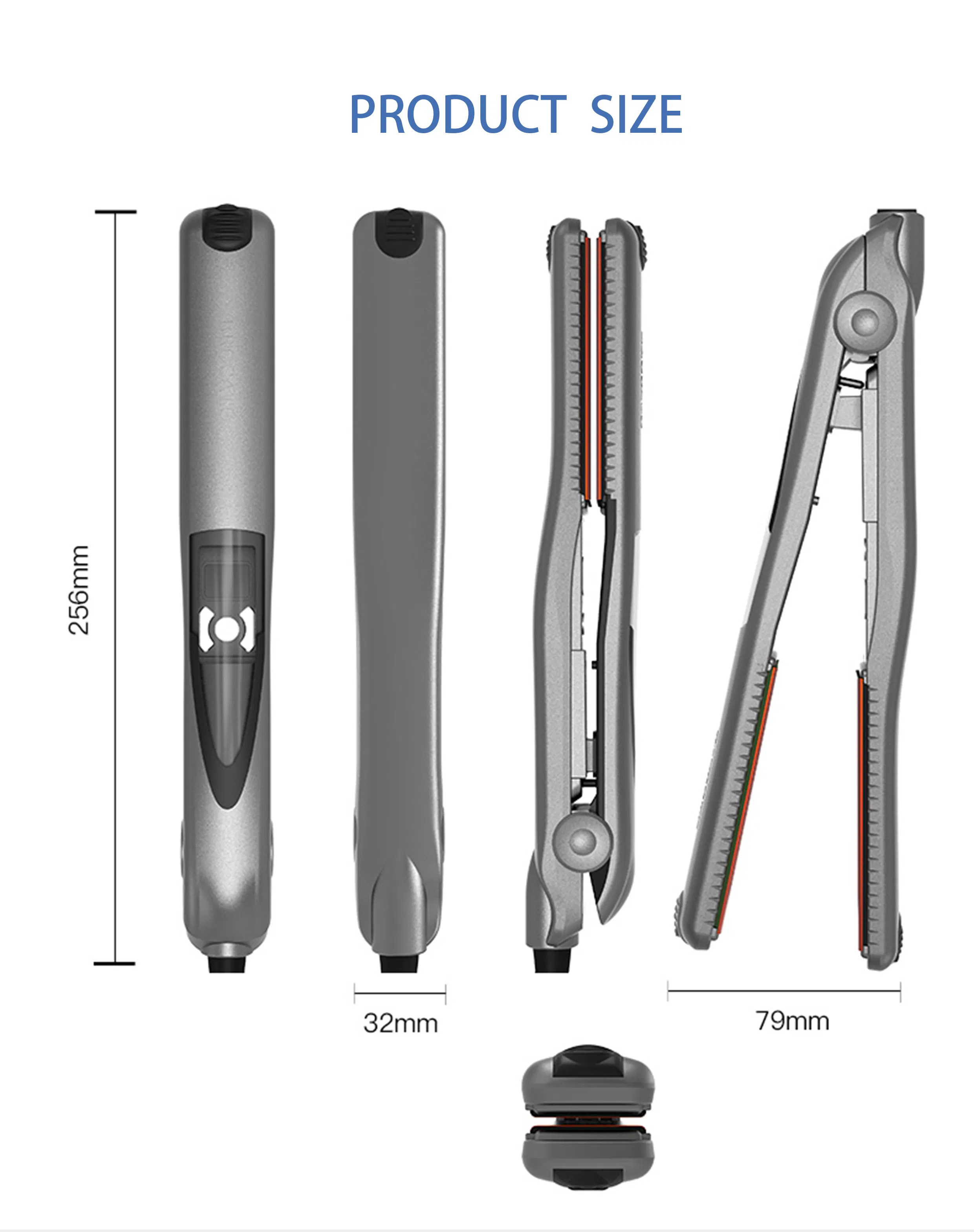 Ceramic Plate Straightening Iron for Personalized Hair Care and Styling