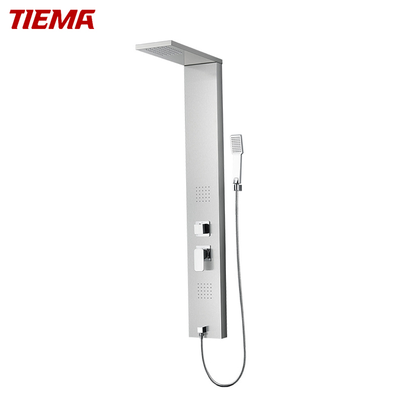 Tiema 304 Stainless Steel Shower Panels Bathroom Shower Column