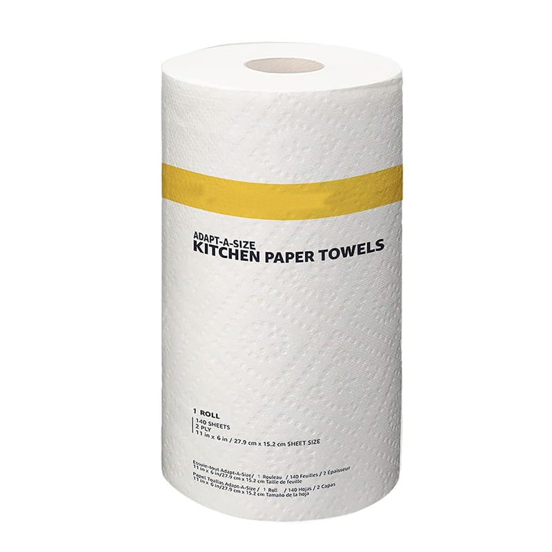 Eco-Friendly 2-Ply 12 Rolls Premium 100% Recycled Paper Towels Kitchen Paper