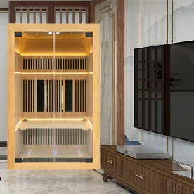 Сауна с двойным стеклом и новыми функциями