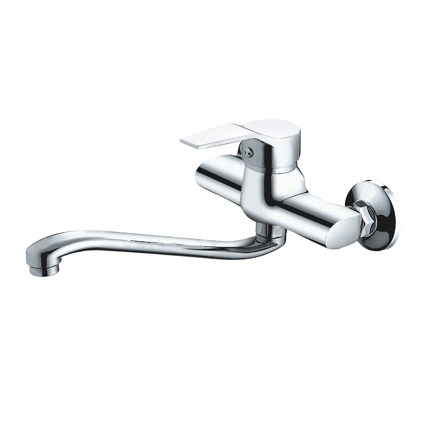 Azeta Chrome Single Handle Brass Bathroom Bath Shower Wall Bathtub Faucet with Diverter