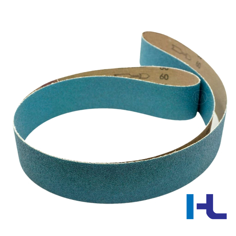 Emery Aluminium Oxide Zirconia Oxide Endless Abrasive Sanding Belts