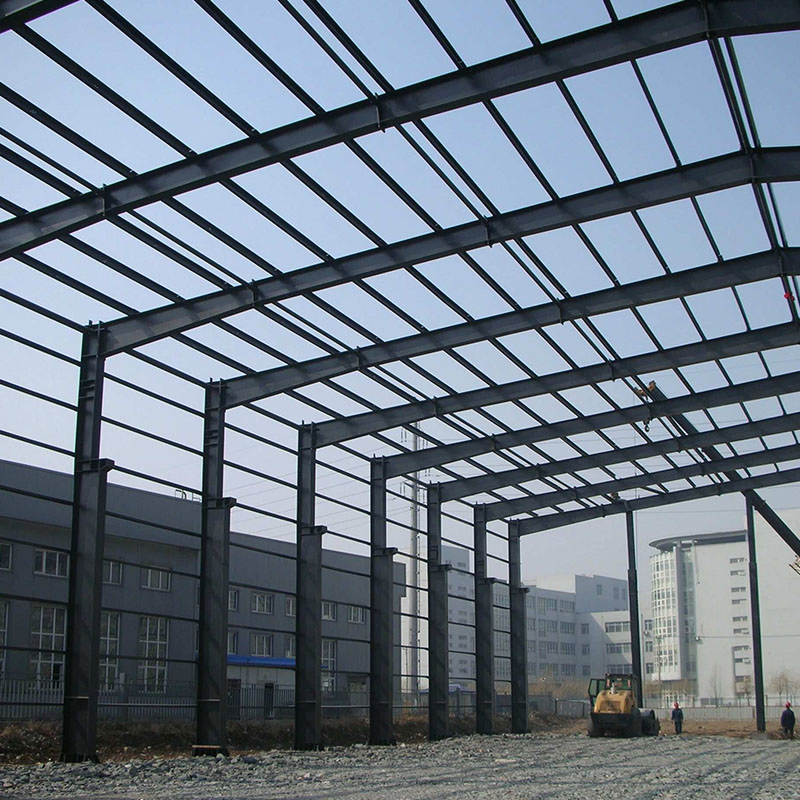 Industrial Factory Building Design Heavy Steel Warehouse for Galvanized Prefab Building