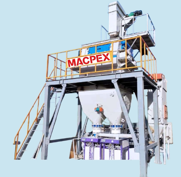 Reliable Mixing Plant for Dry Mortar, Tile Adhesive, and Putty Production
