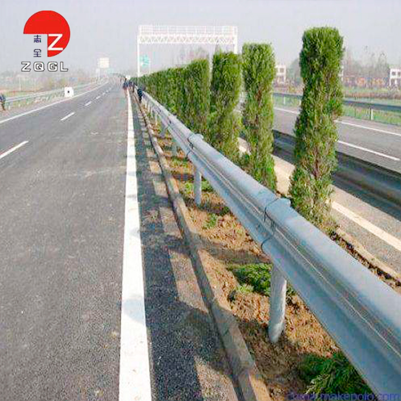 Highway Guardrail W Beam Rail Hot Galvanized System Road Barrier Fencing Wire Mesh