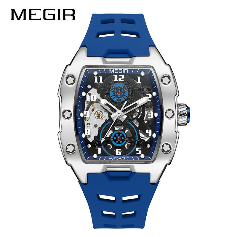 Top Brand Megir Hot-Selling Fashion Men's Sport Waterproof Automatic Mechanical Watch