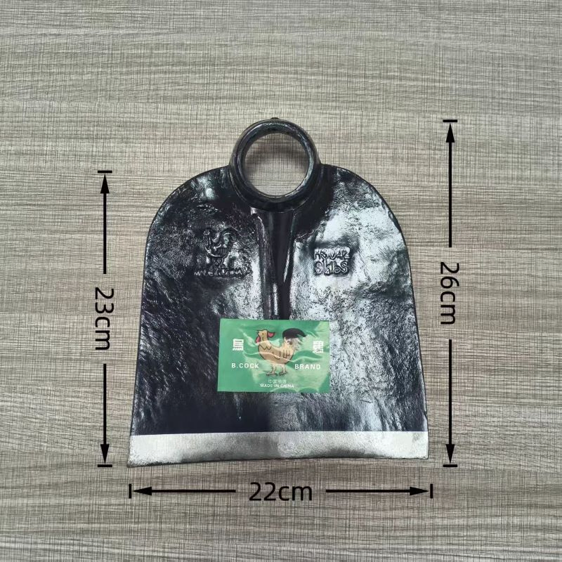 Thickened Track Steel Hoe Agricultural Tool Outdoor Planting Vegetable Digging Wasteland Clearance