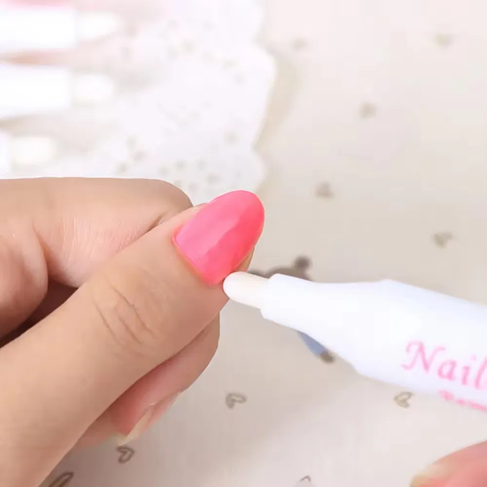 Factory Price Nail Cleaning Brush Nails Polish Remover Pen Supplies Tools Manicure Accessories