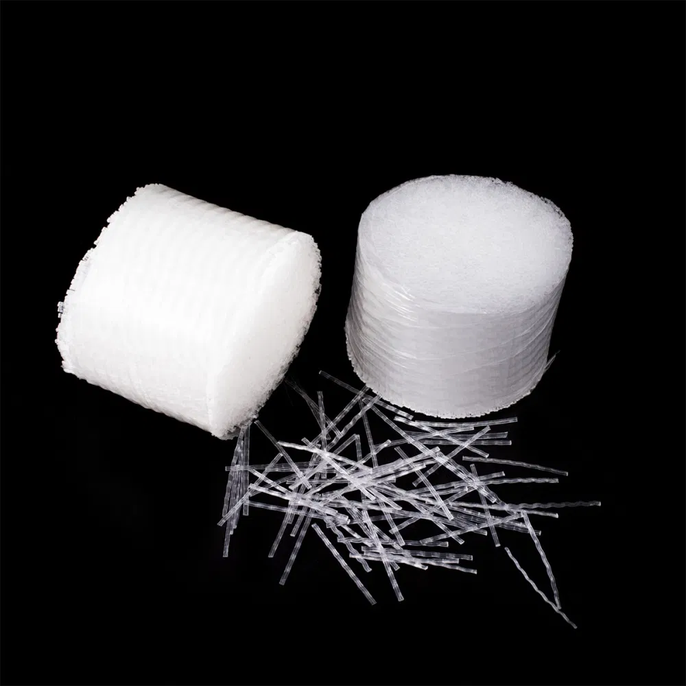 0.6*48mm Concrete Reinforcing PP Macro Fiber Wave Form