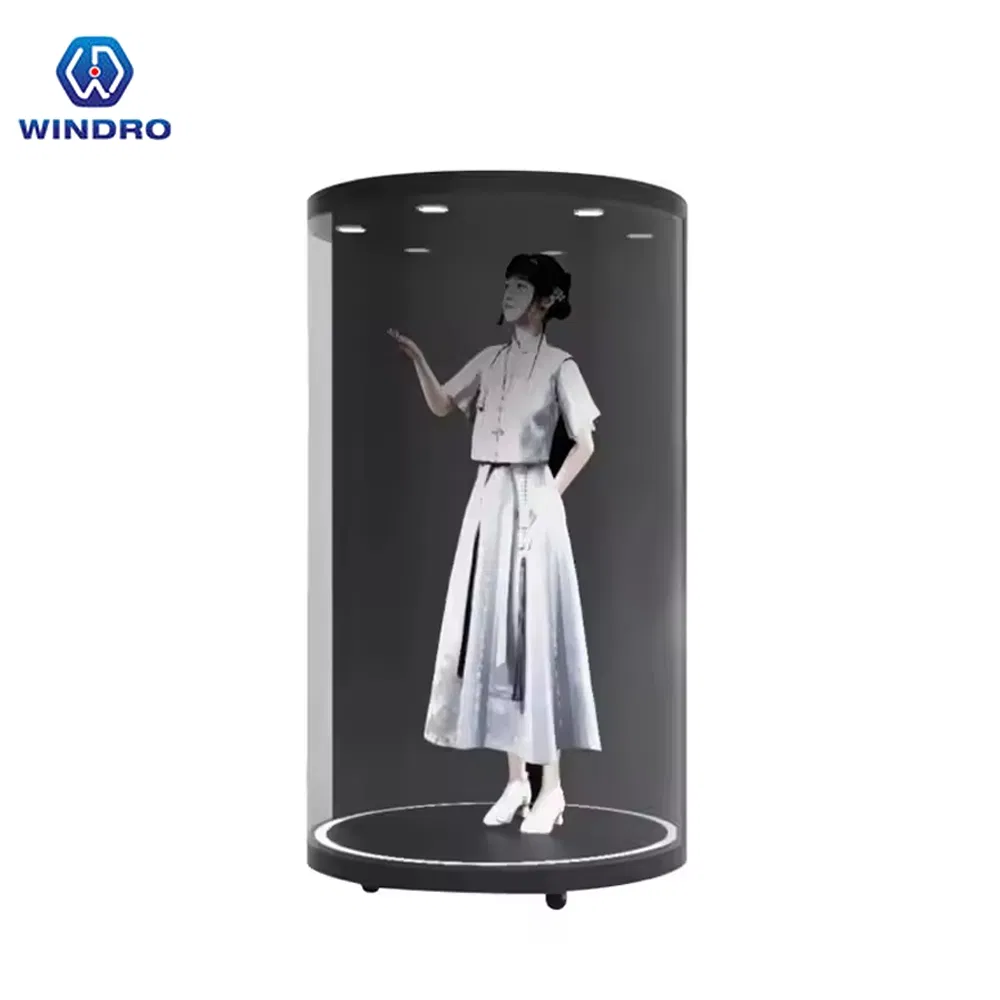 3D голографический дисплей для рекламы, проектор с пультом