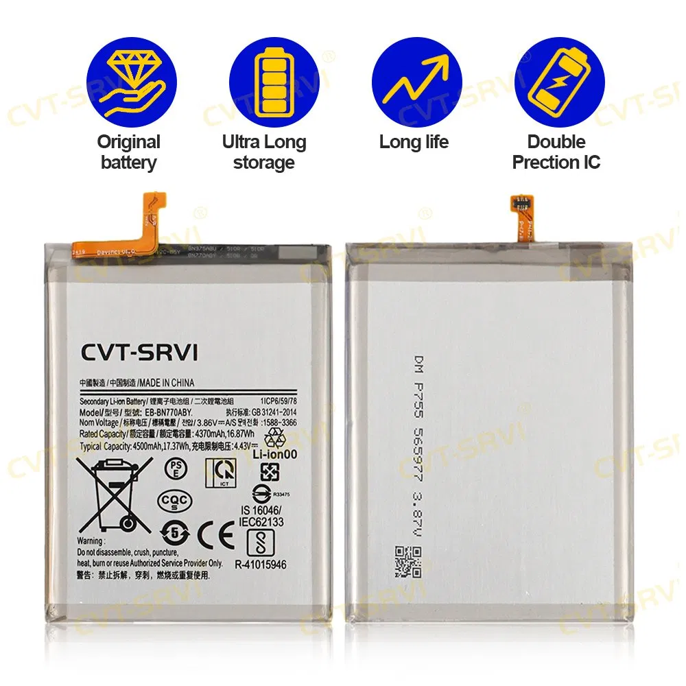 Аккумулятор CVT для iPhone и Samsung, перезаряжаемый