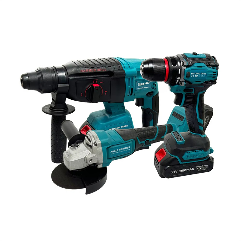 Taix Rechargeable Impact Screwdriver Drill Power Electric Cordless Drill with Battery Tools Set