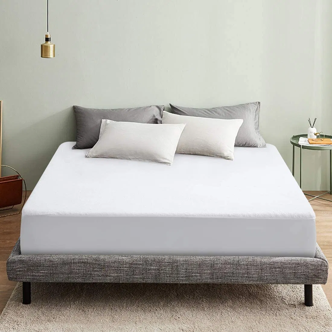 Fabric Quilted Waterproof Mattress Protector