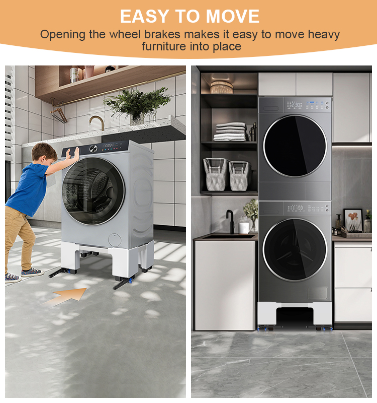 Washing Machine Parts Pedestal Bathroom Shelves Washing Machine Base Stand