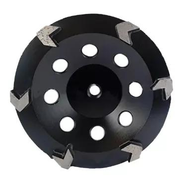 7 Inch (180mm) M14 Diamond Metal Cup Wheel for Concrete Grinding