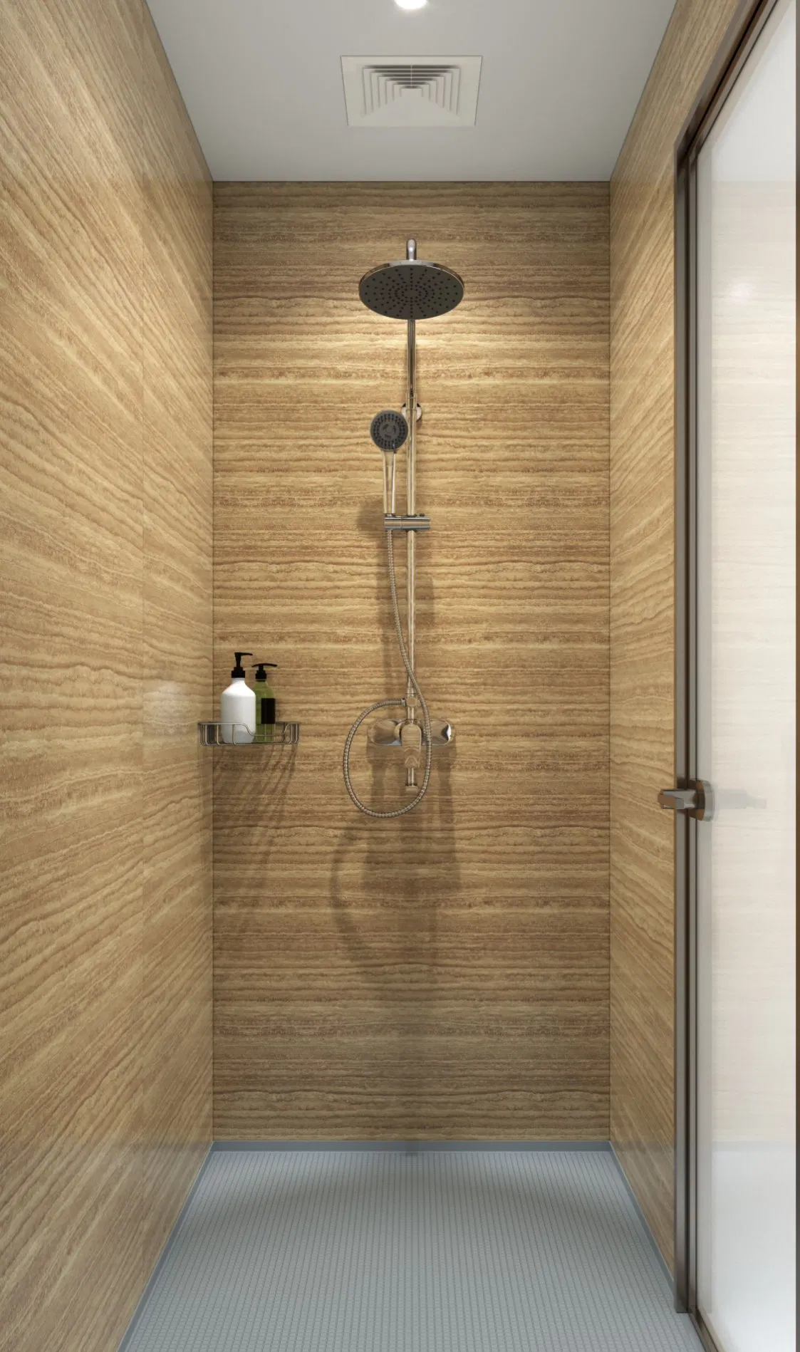 Prefabricated Bathroom System Bathroom Complete Bathroom System Factory Direct Supply Light Weight Suitable for Hotels & Apartments Bathroom