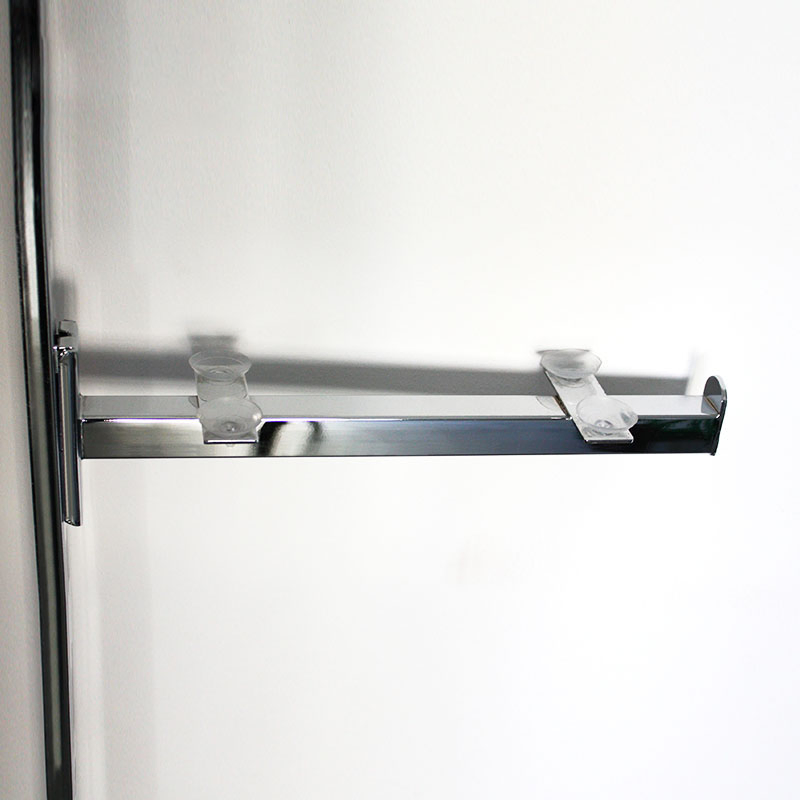 Кронштейн для стеклянной полки с 4 присосками