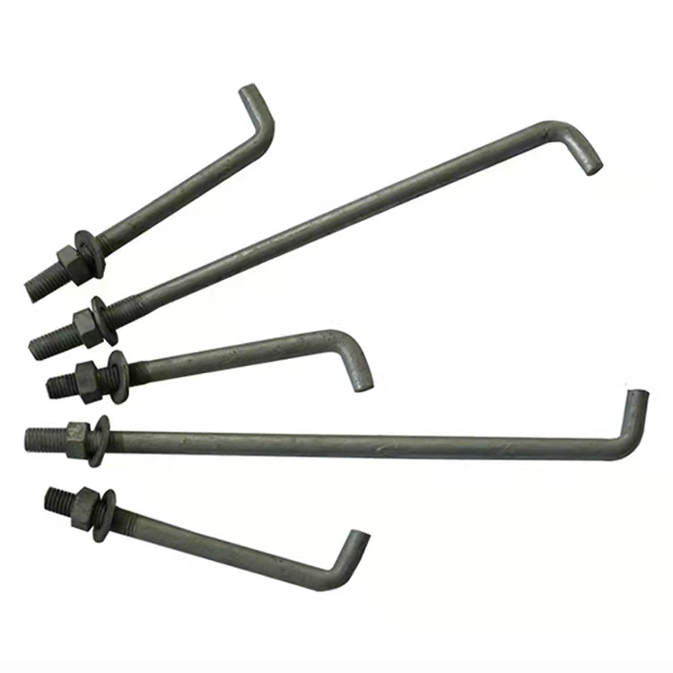 Крюк-болт J-образный из нержавеющей стали 304 для солнечных панелей