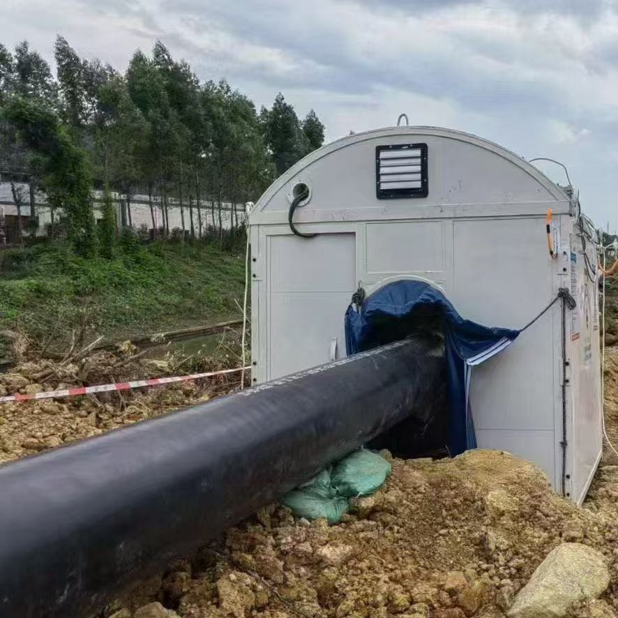 Pipeline Welding Windproof Shed / Tent for Trench Construction with Portable & Foldable Design
