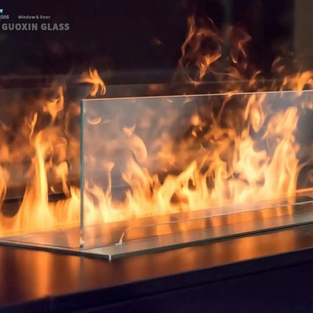 Laminated Fire Glass with High Fire Resistance and Safety Standards for Building Use