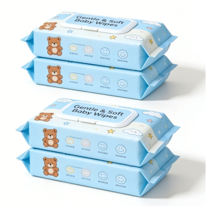 Travel Portable Mini Baby Wipes Convenient Safe for Baby Hands and Face