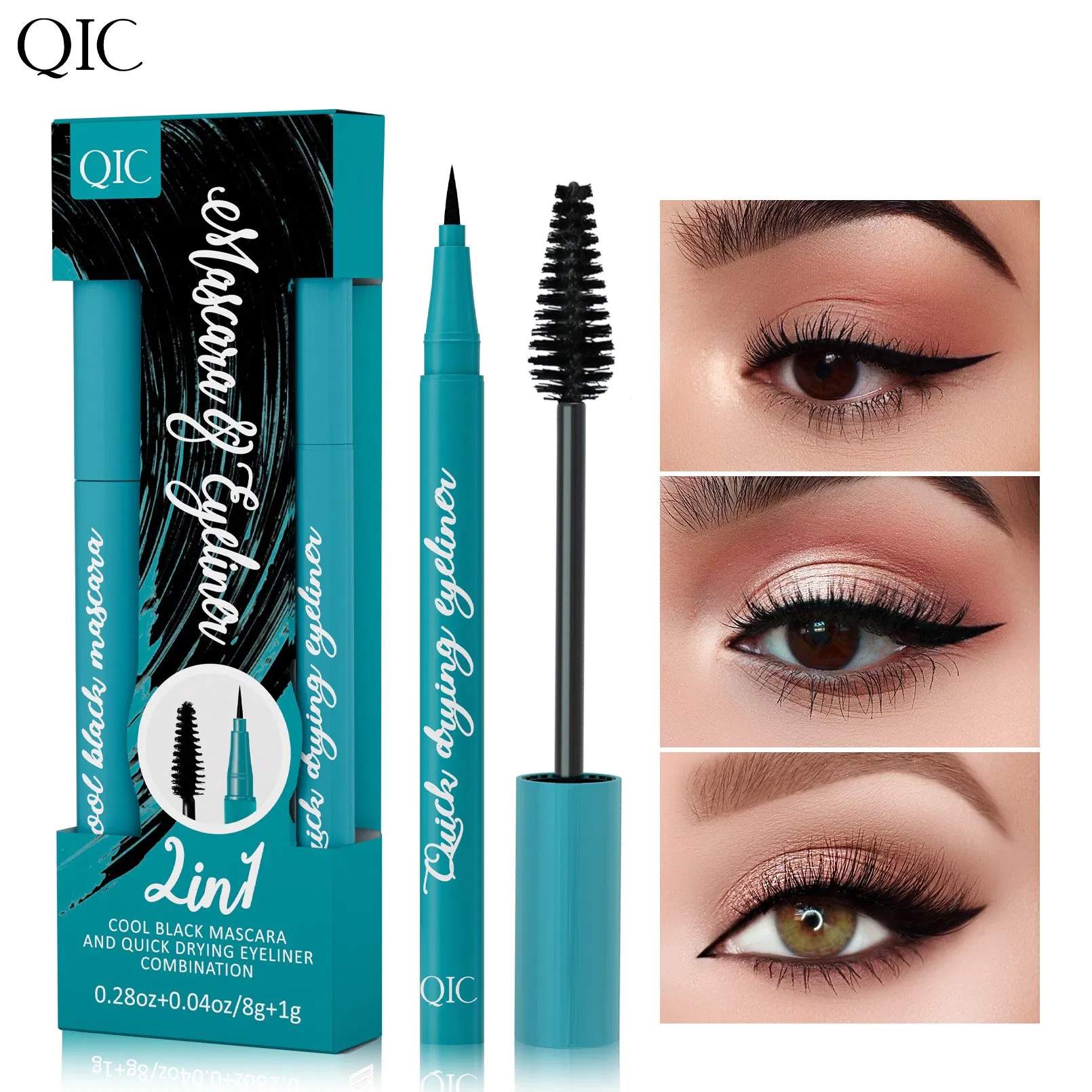 Makeup Waterproof Mascara Private Label Mascara 4D Mascara Eyeliner Set