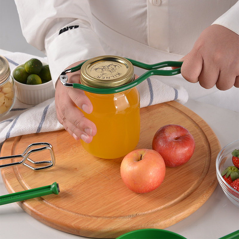 Jar Lifter Wrench Canning Kit Tongs Opening Funnel Steamer Rack Wbb16002