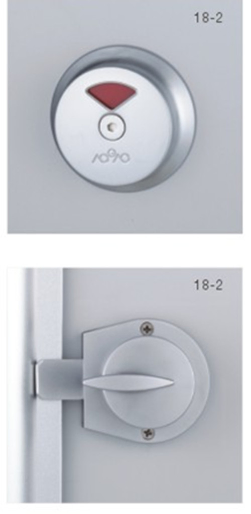 Durable Public Bathroom Partition Toilet Cubicle Accessory Door Lock