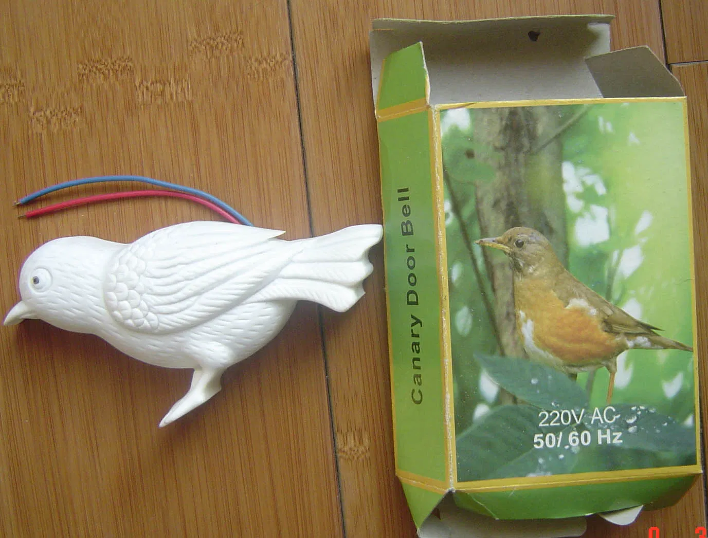 House Shape Bird Sound Doorbell Chime
